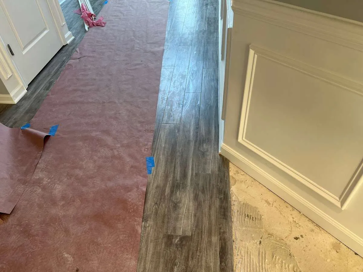 Completed marble shower restoration in Boulder